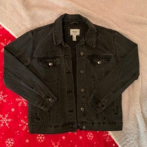 Washed Black Jean Jacket